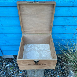 WEDDING MEMORY BOX/ PERSONALISED ESPECIALLY FOR YOU!