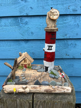 Load image into Gallery viewer, BESPOKE DRIFTWOOD LIGHTHOUSE SCENES
