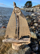 Load image into Gallery viewer, DRIFTWOOD BOAT |HESSIAN SAILS|
