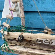 Load image into Gallery viewer, BESPOKE DRIFTWOOD FISHING BOAT/6
