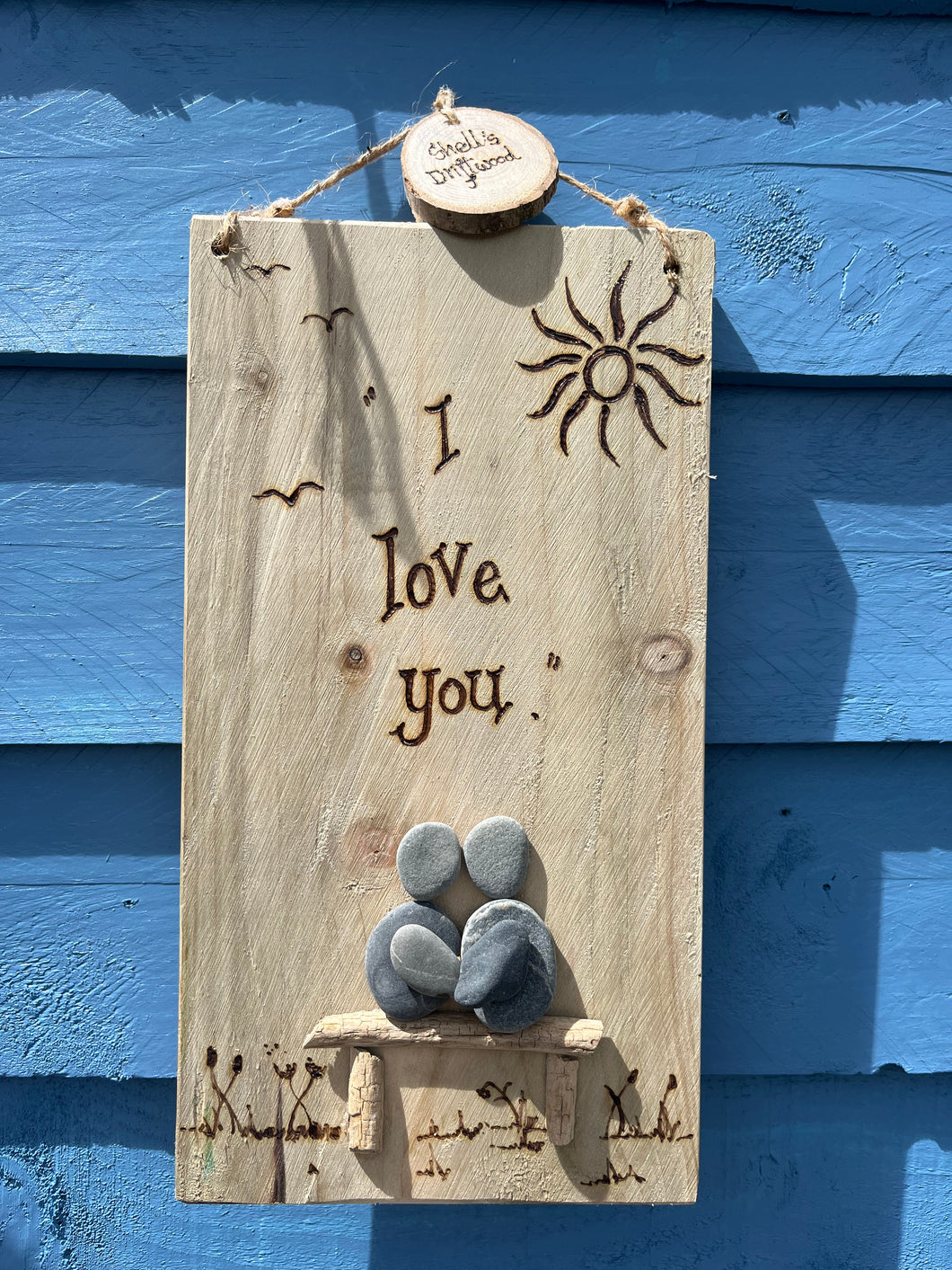 PERSONALISED LOVE PLAQUE |I LOVE YOU