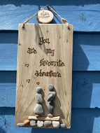 PERSONALISED PLAQUE| YOU ARE MY FAVOURITE ADVENTURE
