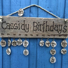Load image into Gallery viewer, Personalised birthday sign
