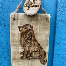 Load image into Gallery viewer, COCKER SPANIEL DOG LEAD HOLDER| CAN BE PERSONALISED !
