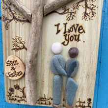 Load image into Gallery viewer, PERSONALISED LOVE PLAQUE &quot;I LOVE YOU&quot;  MADE ESPECIALLY FOR YOU.
