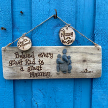 Load image into Gallery viewer, PERSONALISED PEBBLE PLAQUES/ MADE ESPECIALLY FOR YOUR MUM
