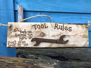 VINTAGE TOOL SHED SIGNS | MADE ESPECIALLY FOR YOU.