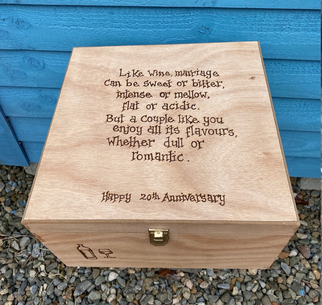 WINE BOX | PERSONALISED FOR ANY OCCASION.