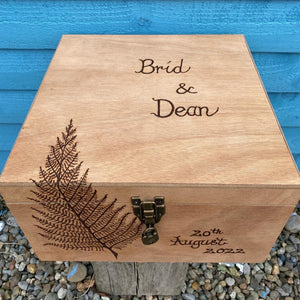 WEDDING MEMORY BOX| PERSONALISED ESPECIALLY FOR YOU!